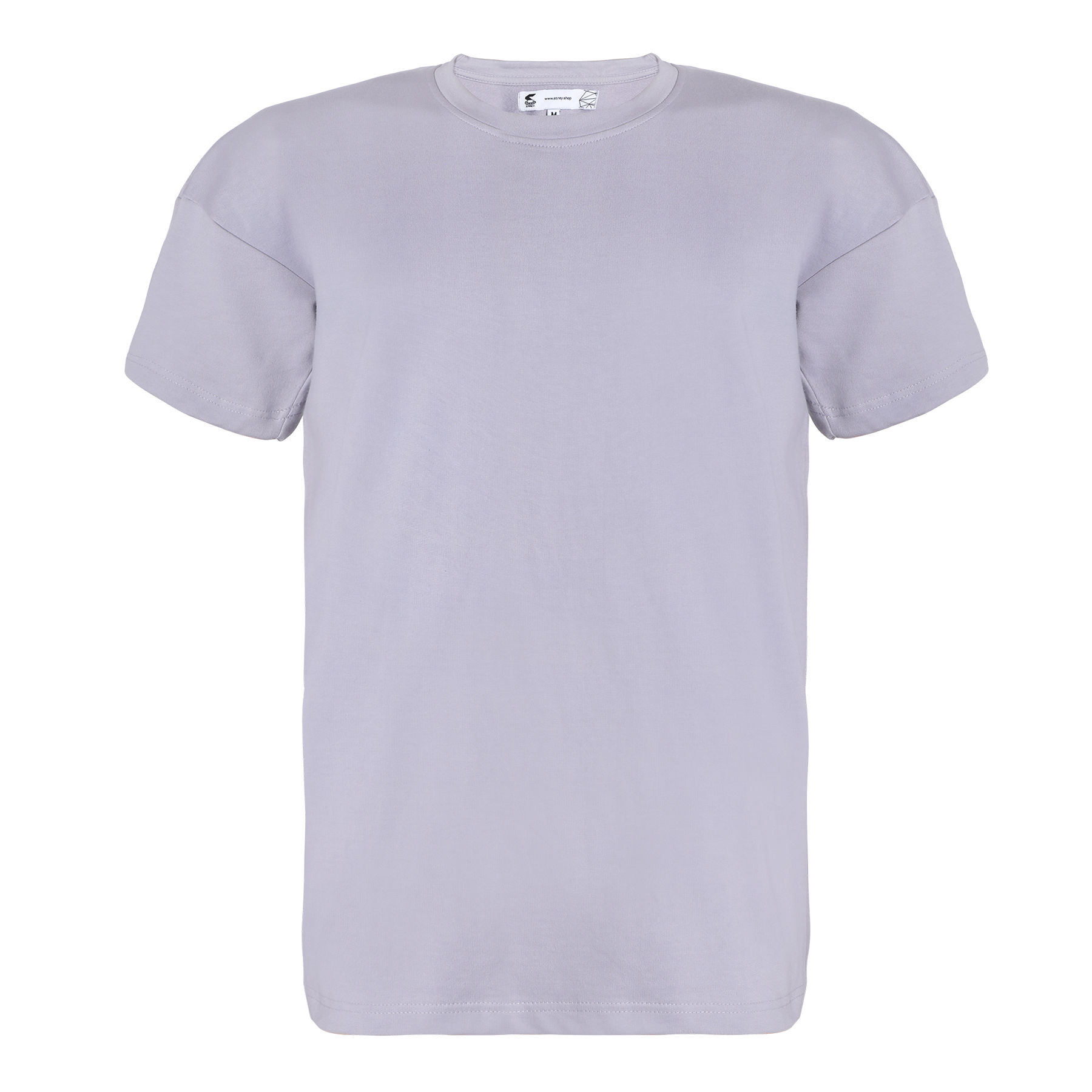 Steel Grey XYZ plain T shirt