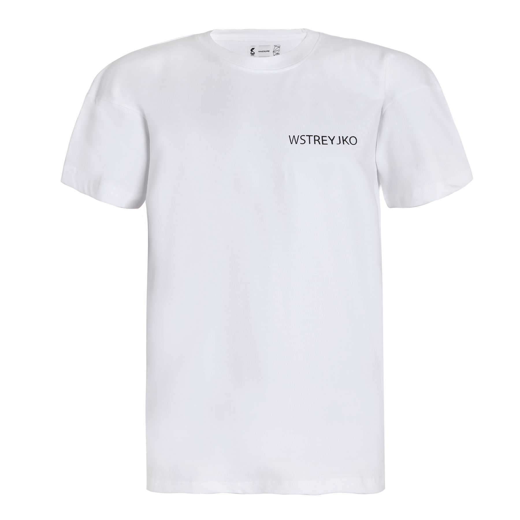 Ivory XYZ plain T shirt